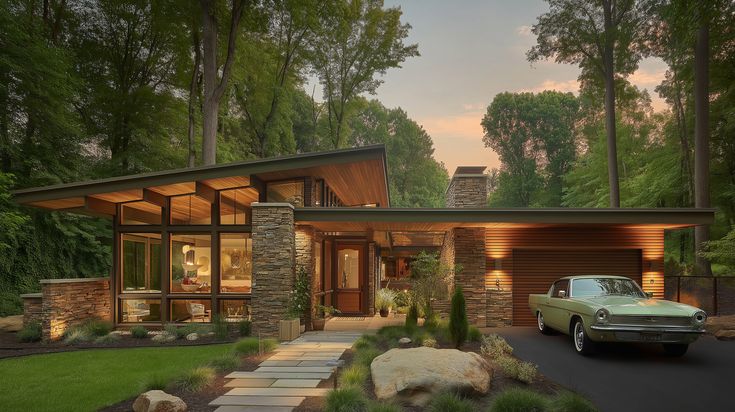 Mid-Century Modern House